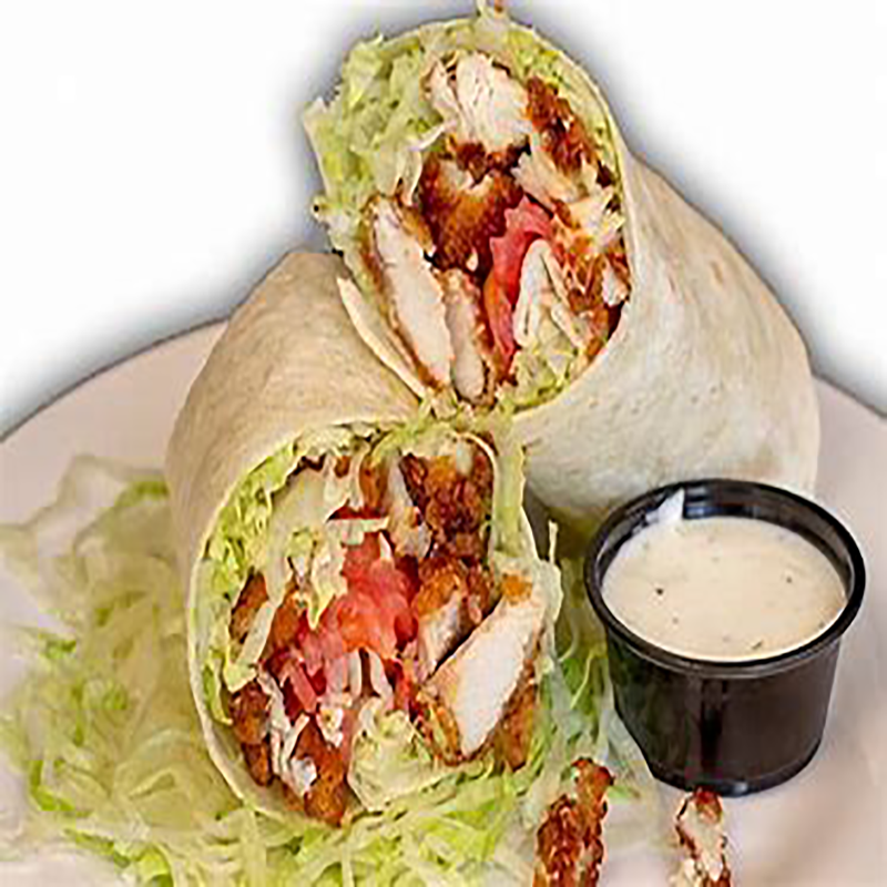 Spicy Crispy Chicken Wrap